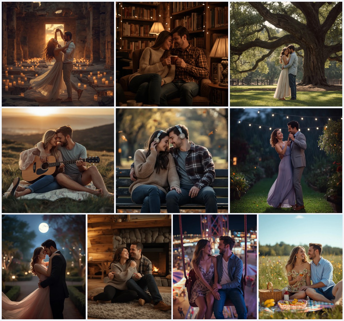 Best 10 Winery Couple AI Prompts for Romantic Sunset Picnics in Vineyards