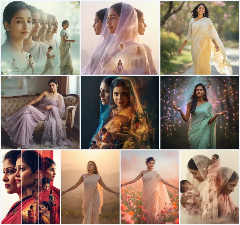 Top 10 Saree with Traditional Hairstyle AI Prompts for Authentic Cultural Looks